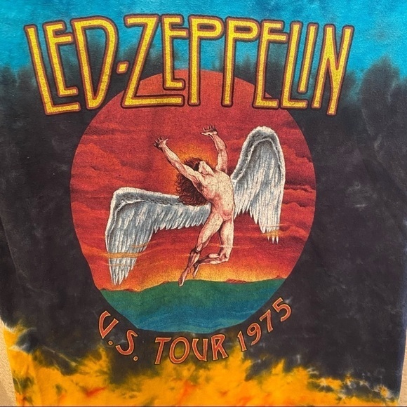 LED ZEPPELIN Tye Dye T-Shirt Size Small - Picture 4 of 5